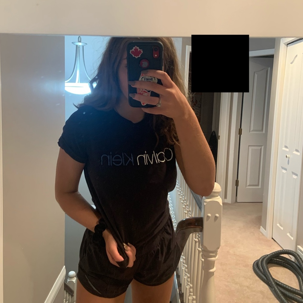 Calvin Klein black tee shirt!!